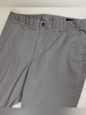 Bonobos Men’s 38x32 The Original Chino Pants Athletic Fit Stretch Grey Office